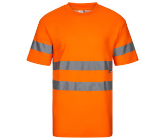 TEE-SHIRT EN COTON/POLYESTER HAUTE VISIBILITÉ