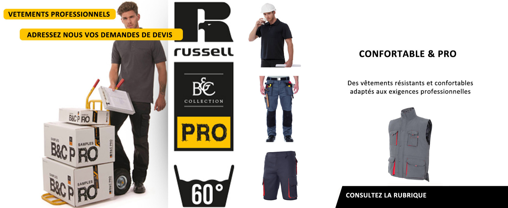 LIGNE VETEMENTS PROFESSIONNELS