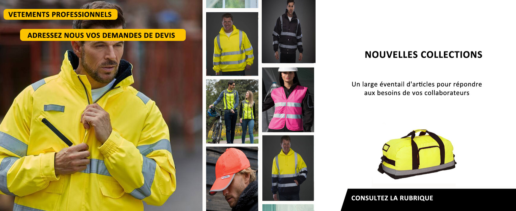 VETEMENTS HAUTE VISIBILITE